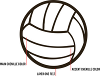 Chenille Volleyball