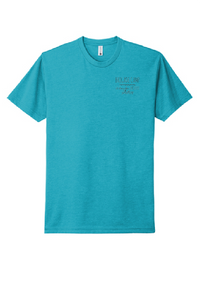 2022 Ohio Brigade Women's Camp Like A Fire Shirt-Bondi Blue