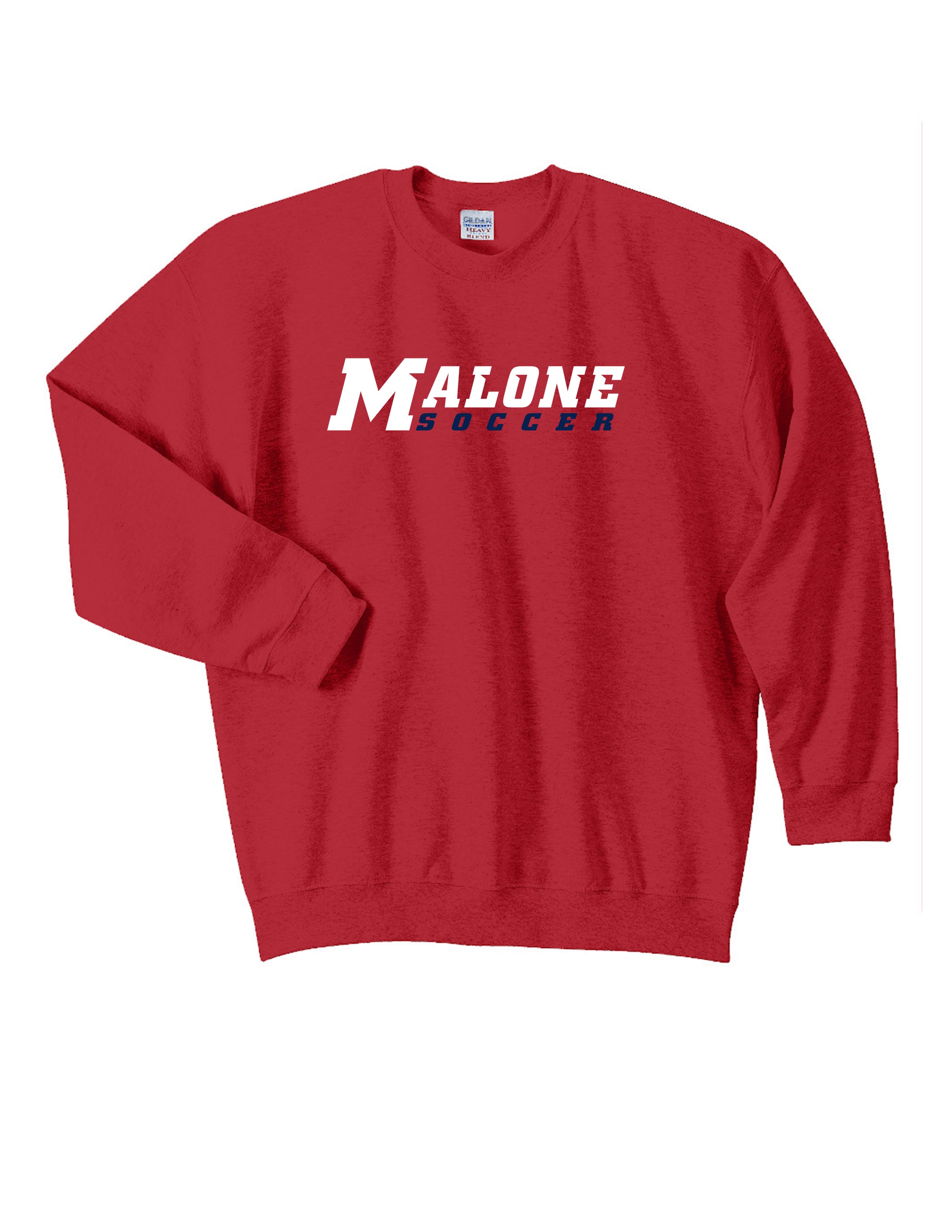 Malone Mens Soccer Unisex Crewneck Sweatshirt