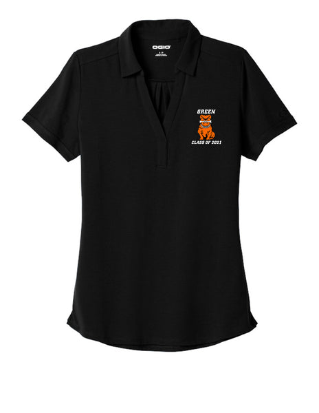 Green Class of 2021 Women's OGIO Polo