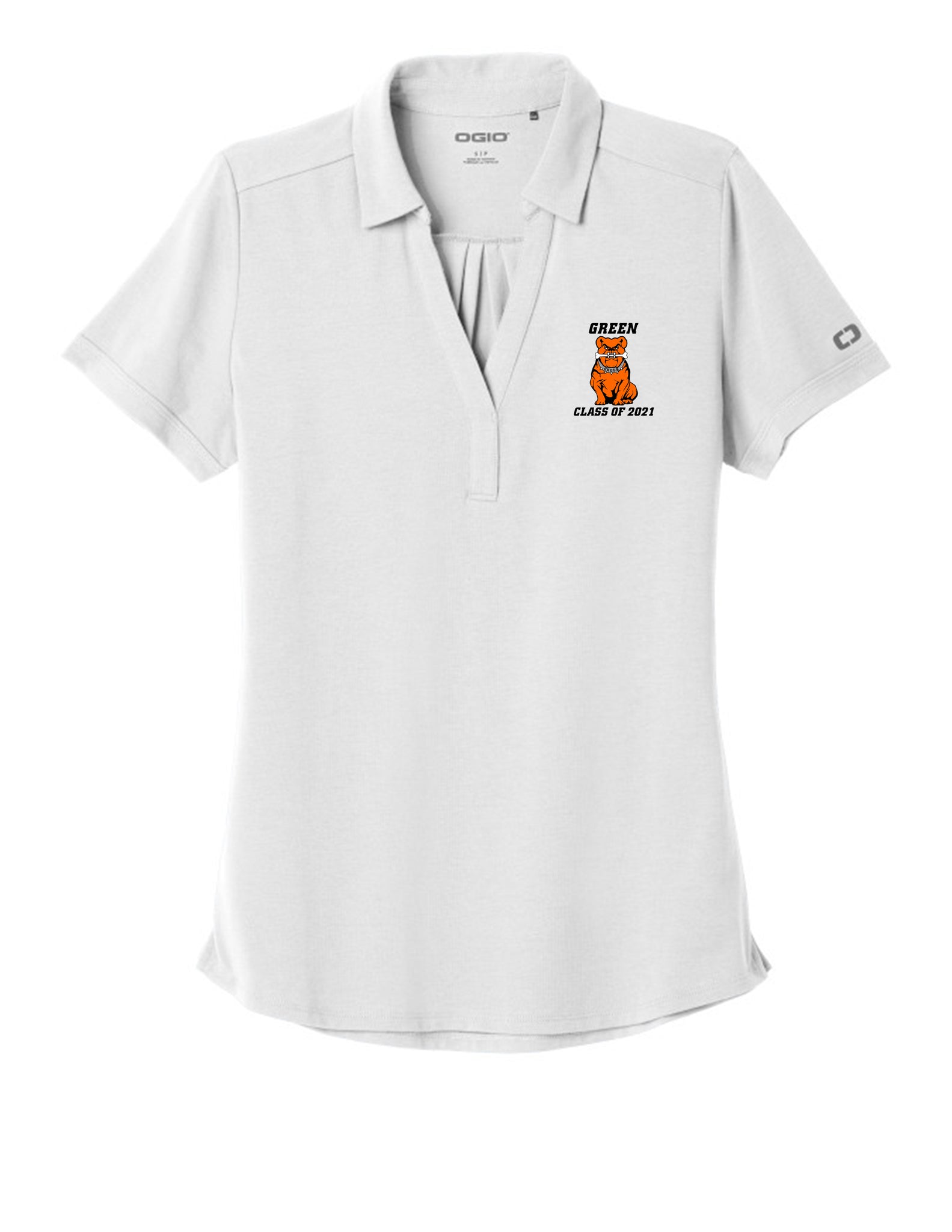 Green Class of 2021 Women's OGIO Polo