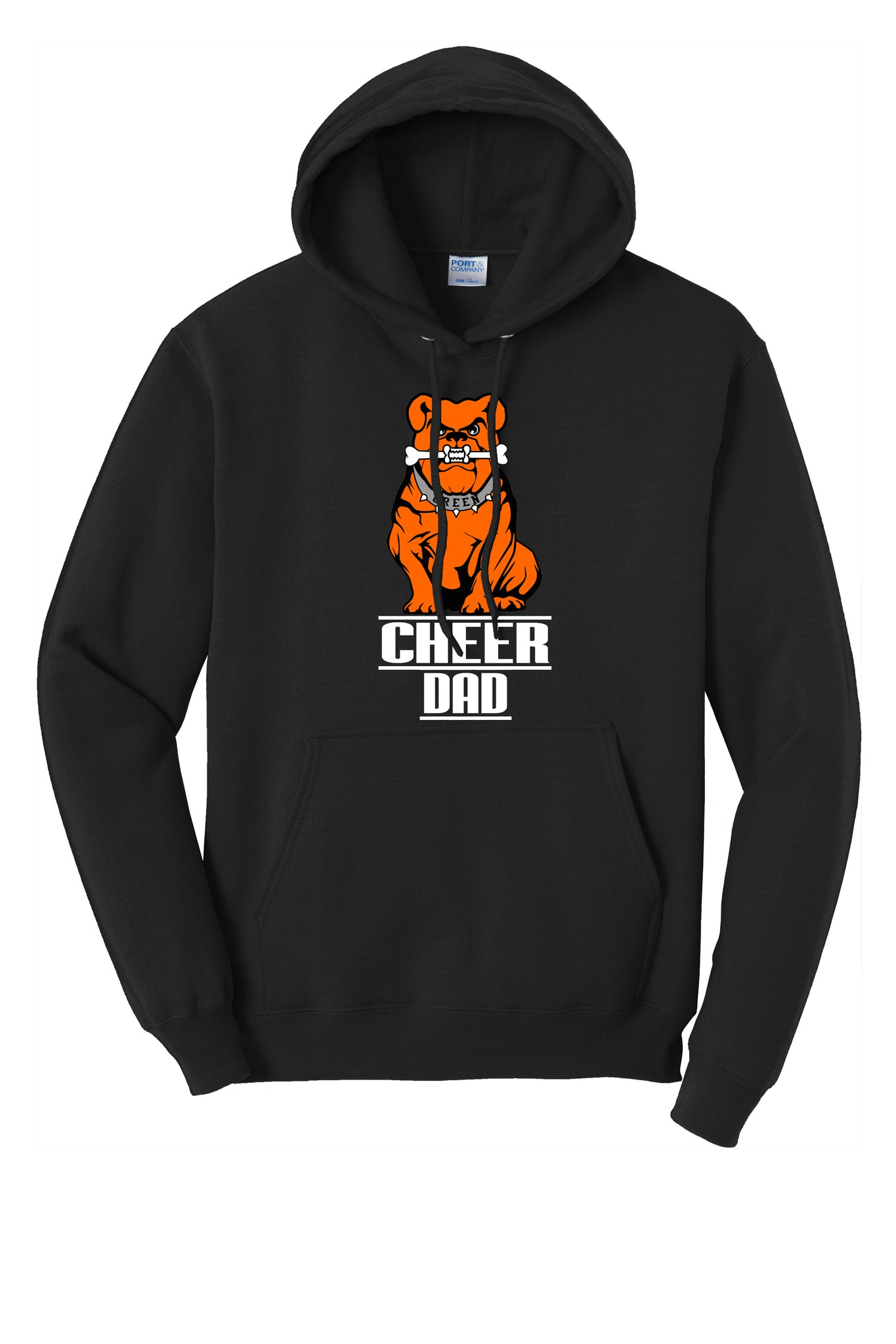 Green Cheer DAD Hooded Sweatshirt