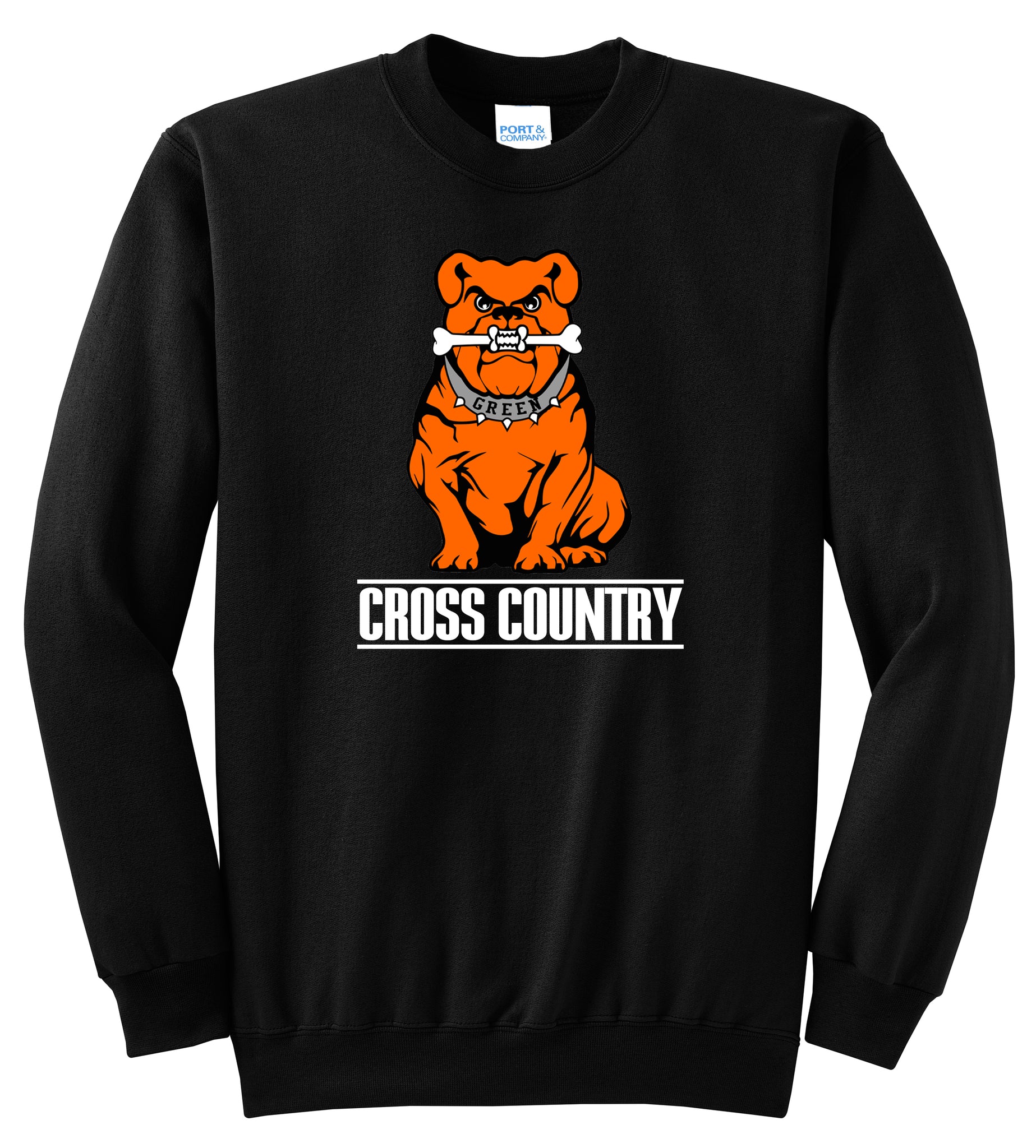Green Cross Country Unisex Crewneck Sweatshirt