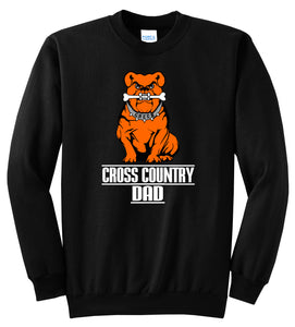 Green Cross Country Men's DAD Unisex Crewneck Sweatshirt