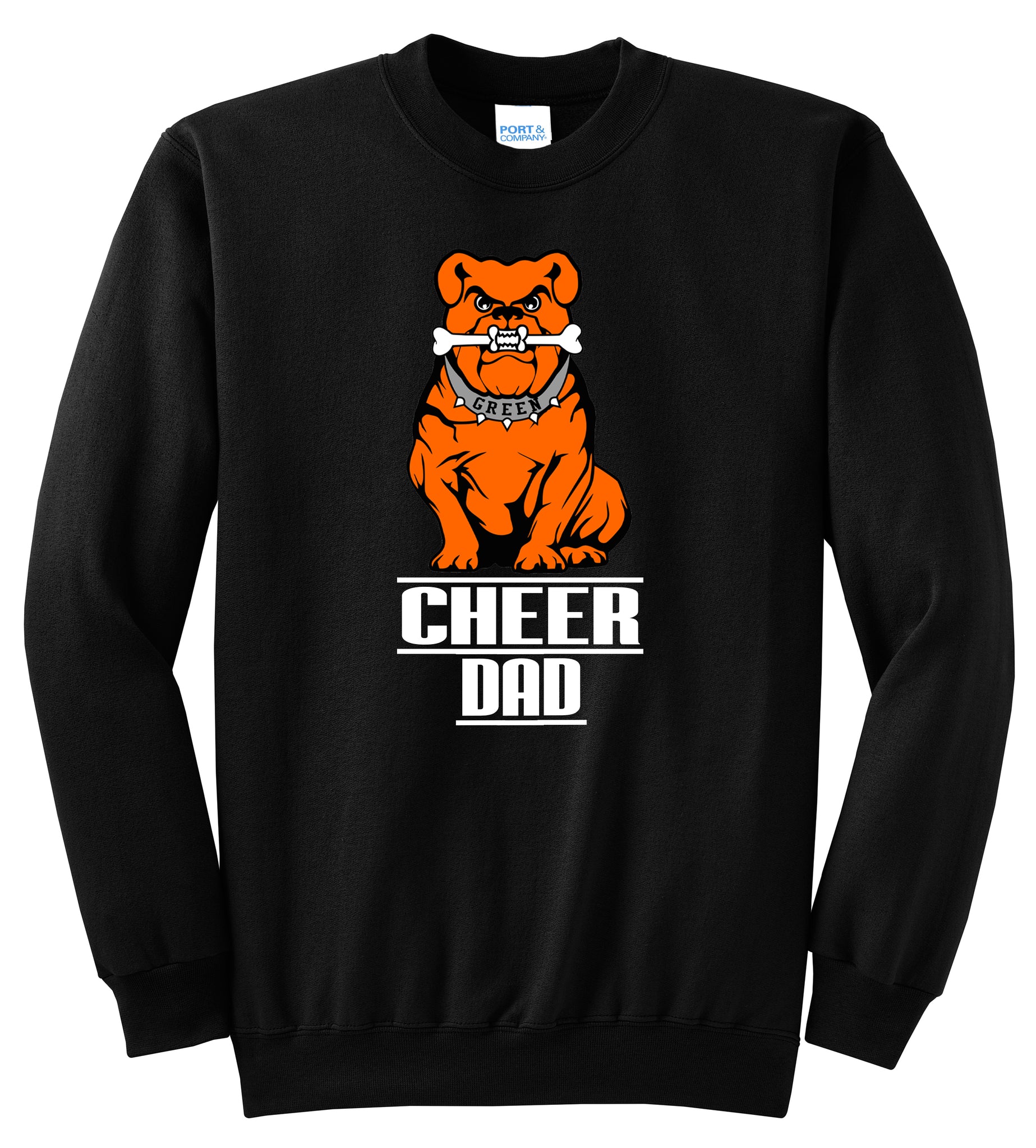 Green Cheer DAD Crewneck Sweatshirt