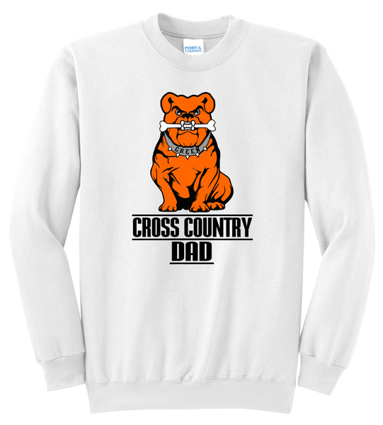 Green Cross Country Men's DAD Unisex Crewneck Sweatshirt