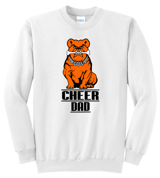 Green Cheer DAD Crewneck Sweatshirt
