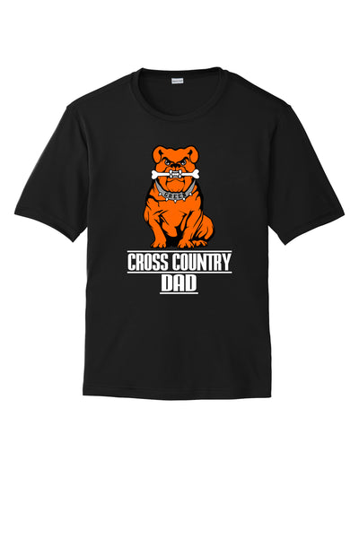 Green Cross Country Men's DAD Polyester Tee Shirt