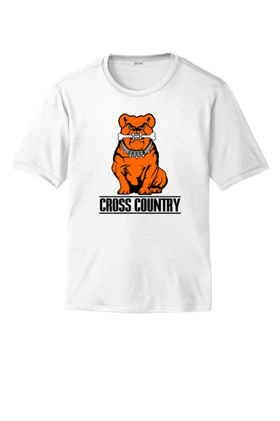 Green Cross Country Men's Polyster Tee Shirt