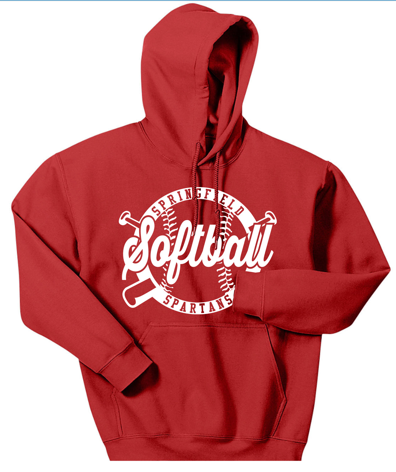Springfield Softball Hooded Sweatshirt